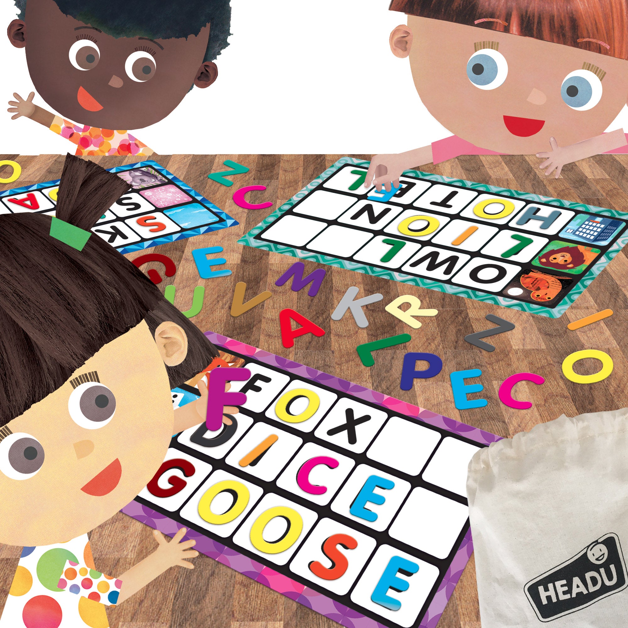 Montessori Touch Bingo Letters & Words