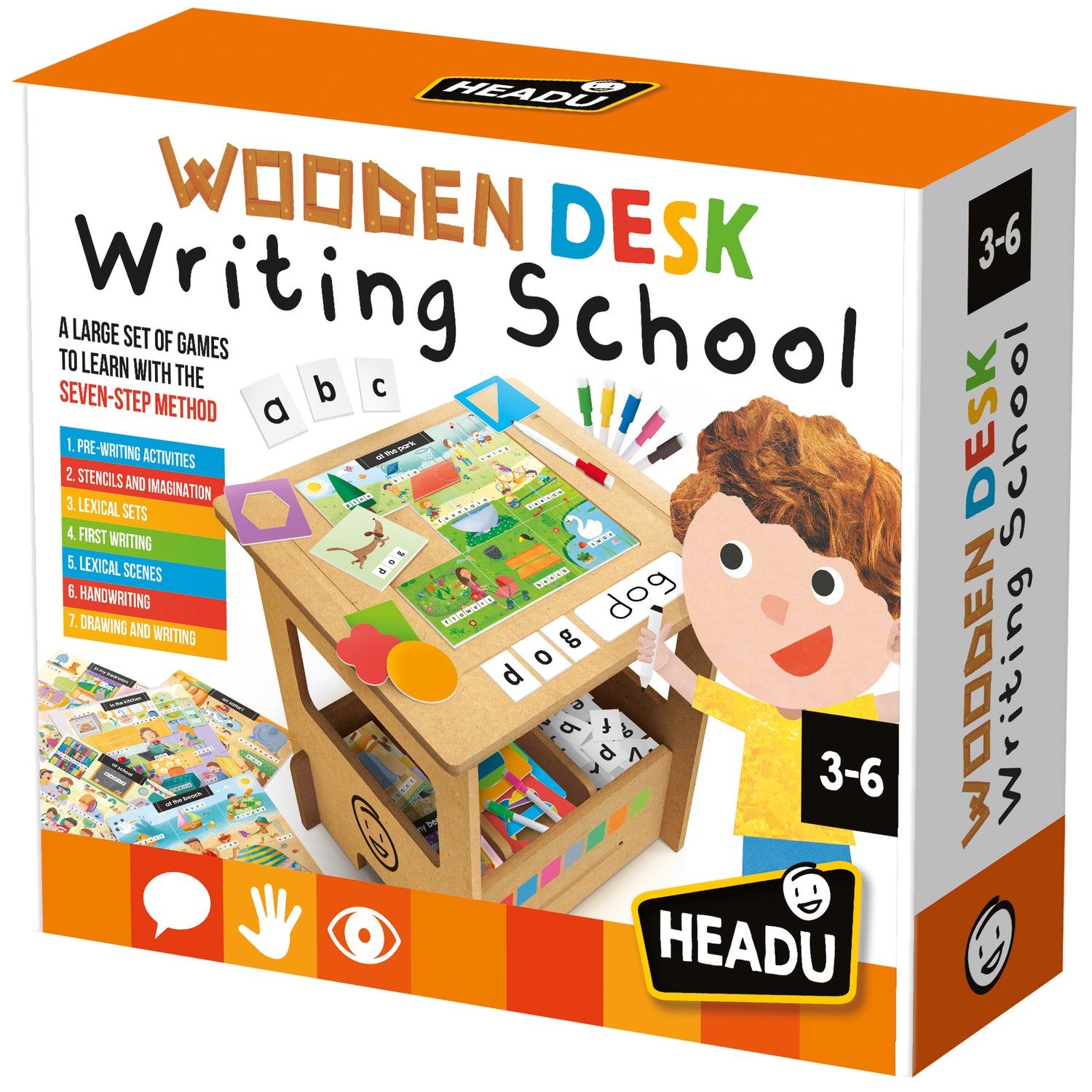 Wooden Desk Writing School