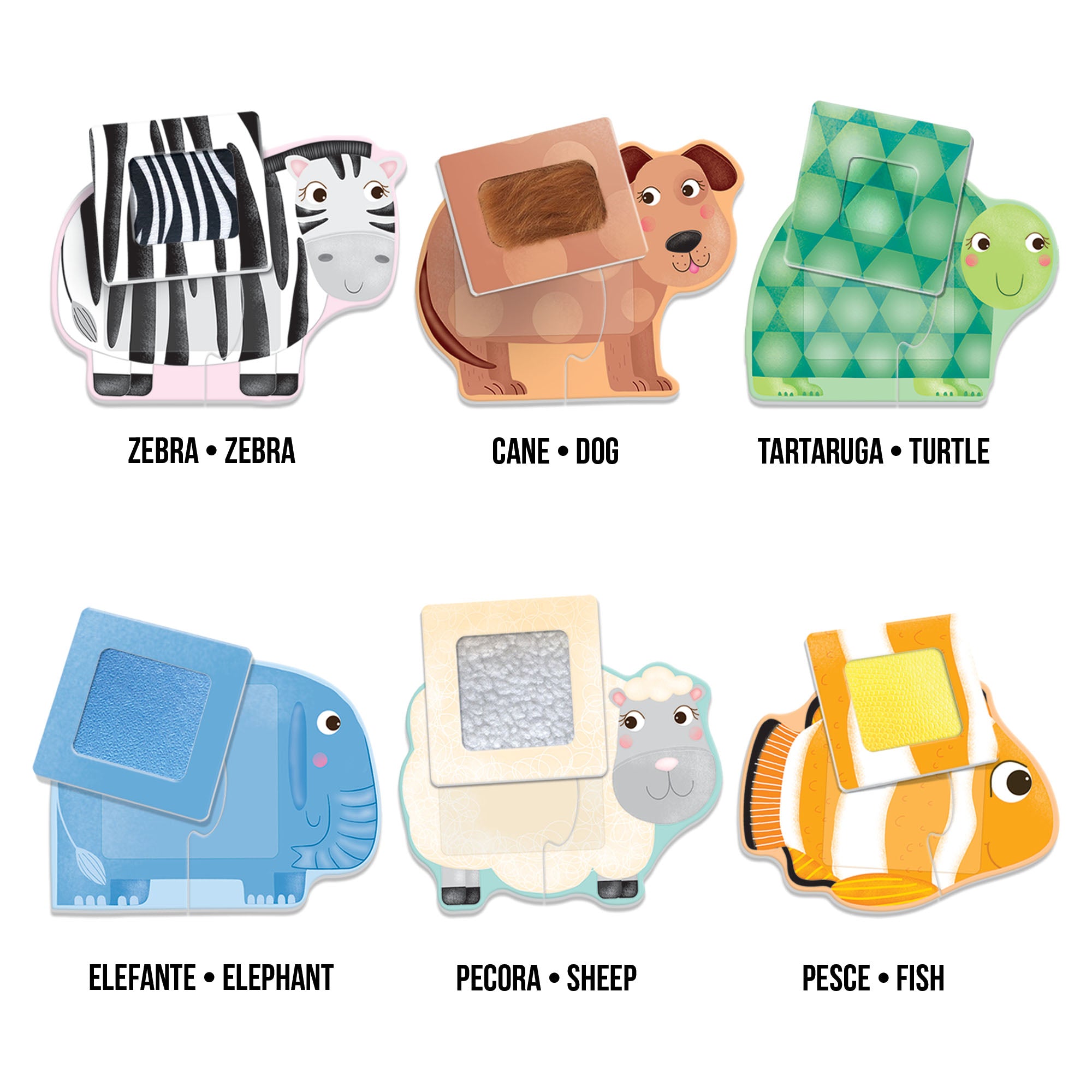 Tactile Animals Montessori