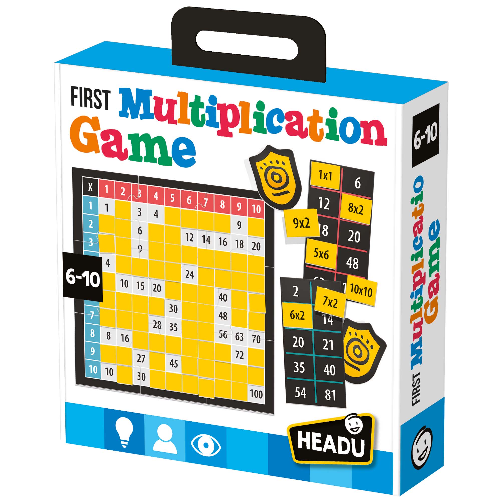 Headu First Multiplication Game - Ages 6-10 - Learning Multiplication ...