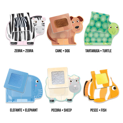 Tactile Animals Montessori