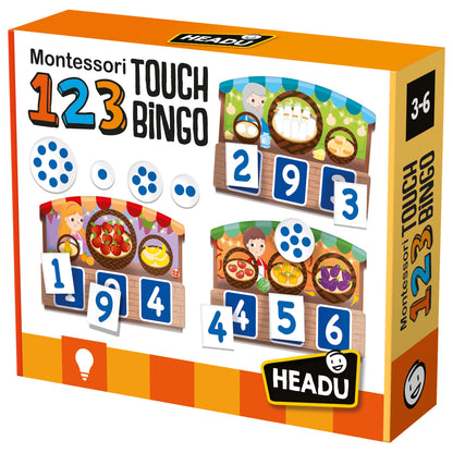 123 Montessori Touch Bingo