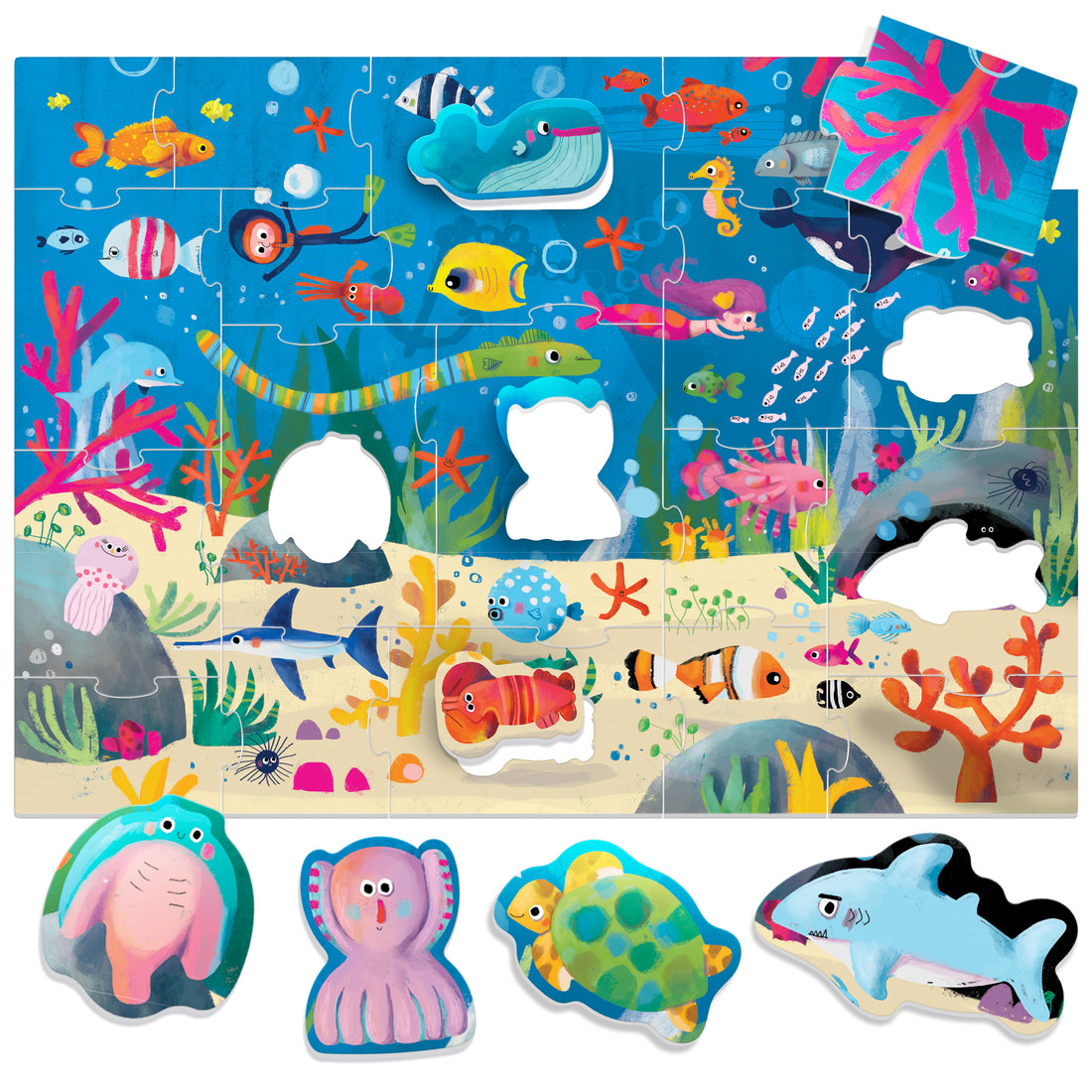 Maxi Shaped Puzzle Sea