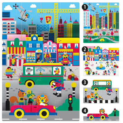 Playrama Puzzle The City