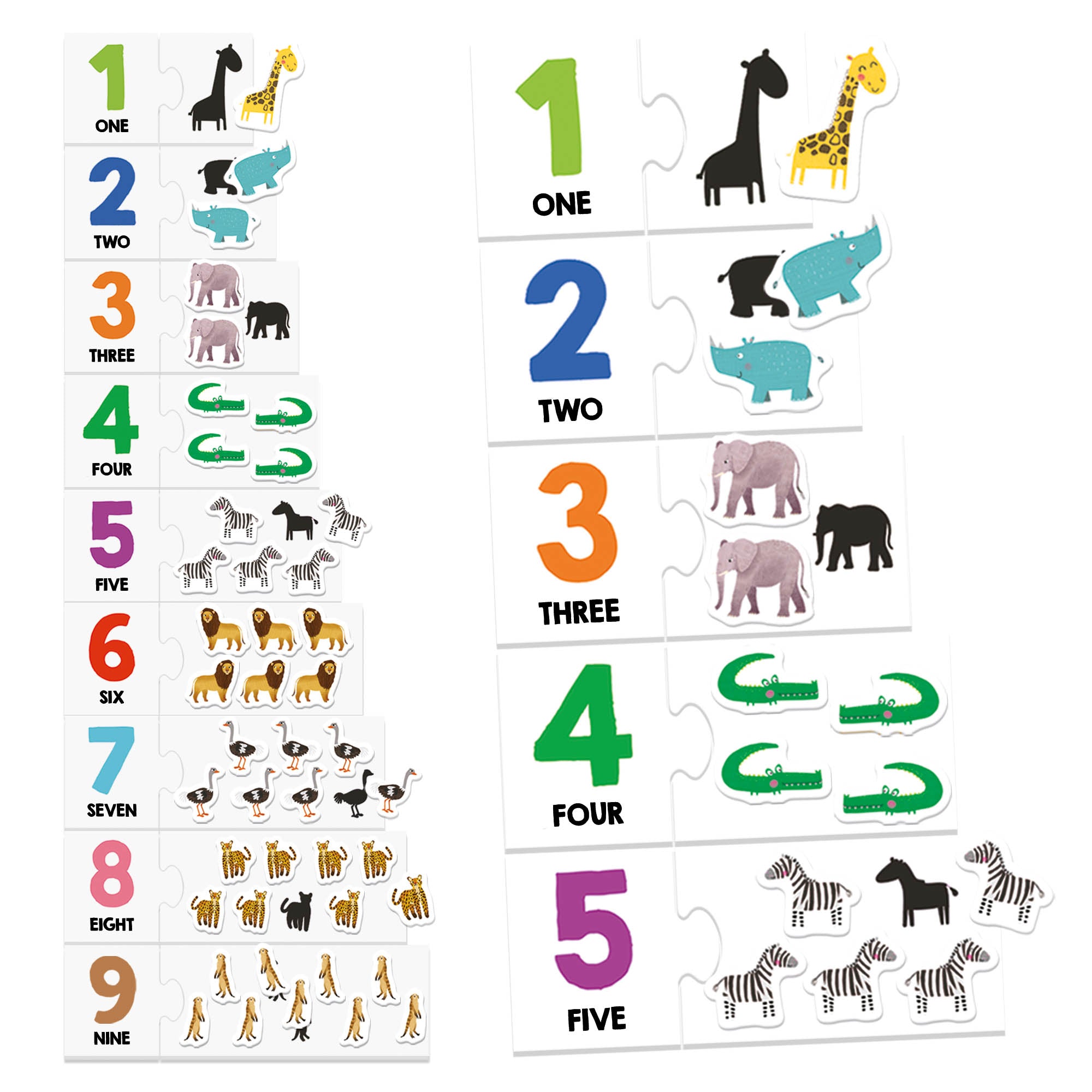 Tactile Numbers Montessori