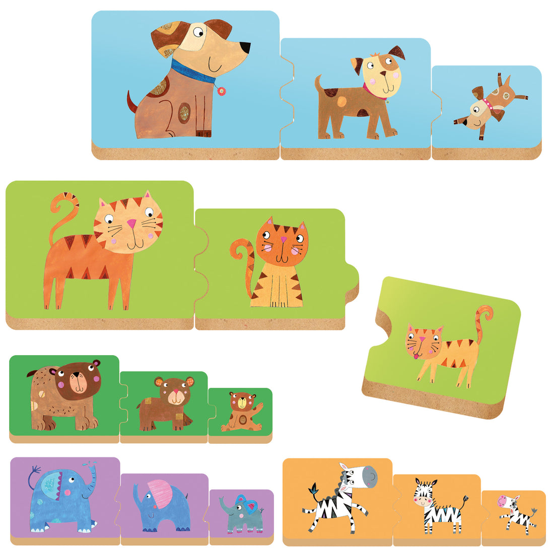 Wooden Game Baby Big or Small