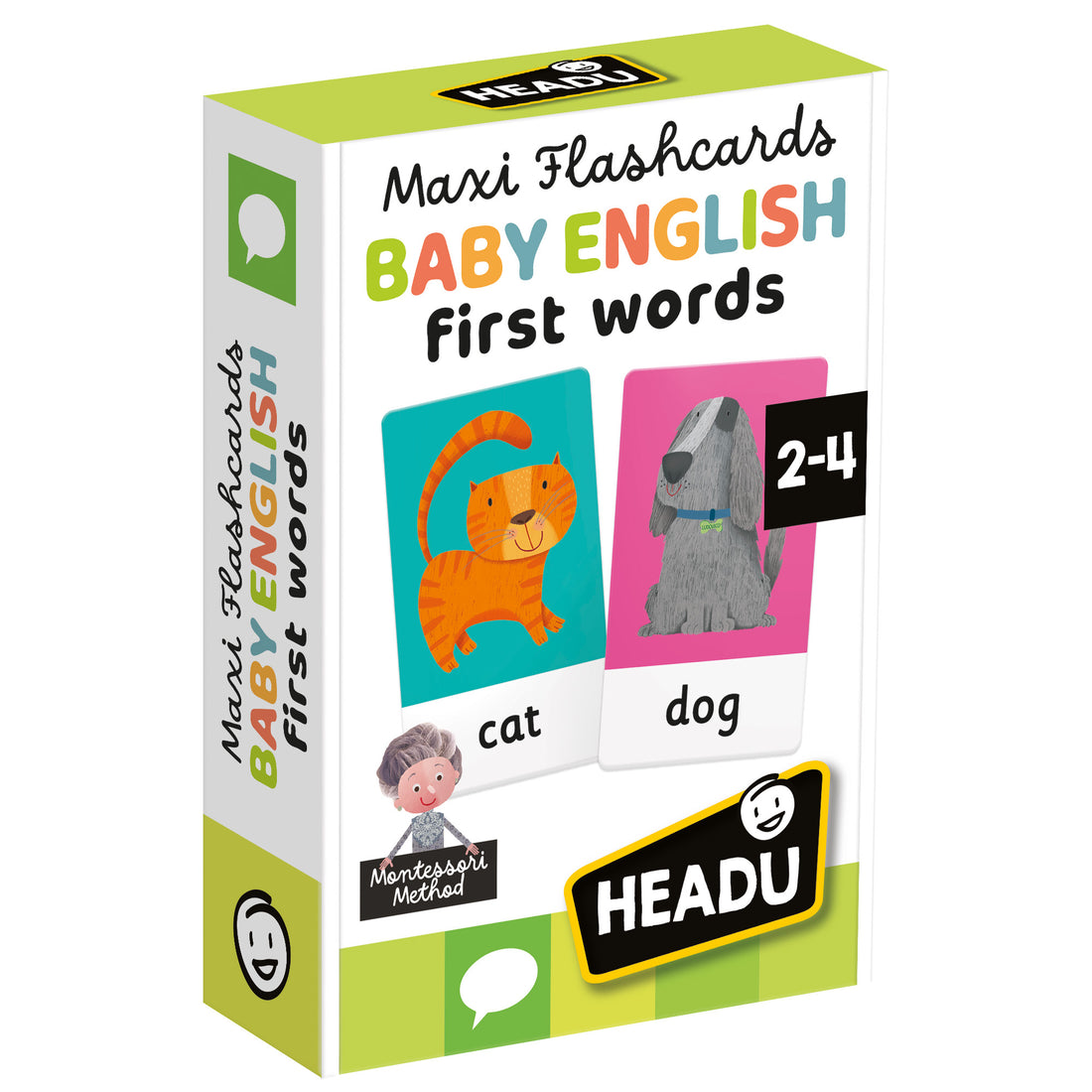 Maxi Flashcards Montessori Baby English