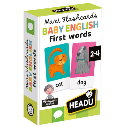 Maxi Flashcards Montessori Baby English