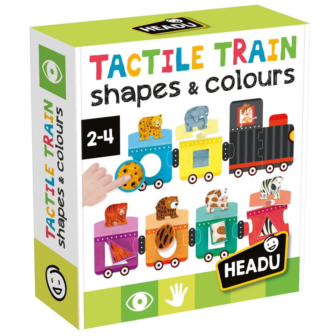 Shapes &amp; Colors Tactile Train
