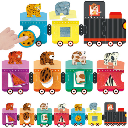 Shapes &amp; Colors Tactile Train
